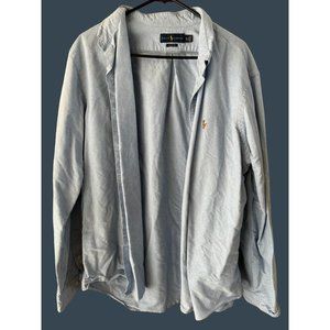Ralph Lauren Mens 2x Light Blue Button Down